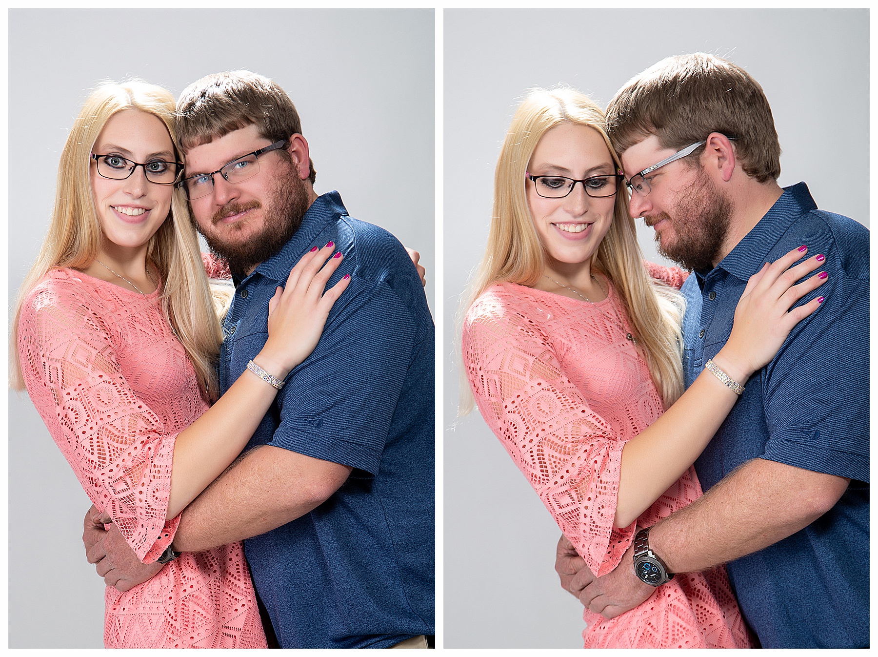 Classic Studio Engagement pictures