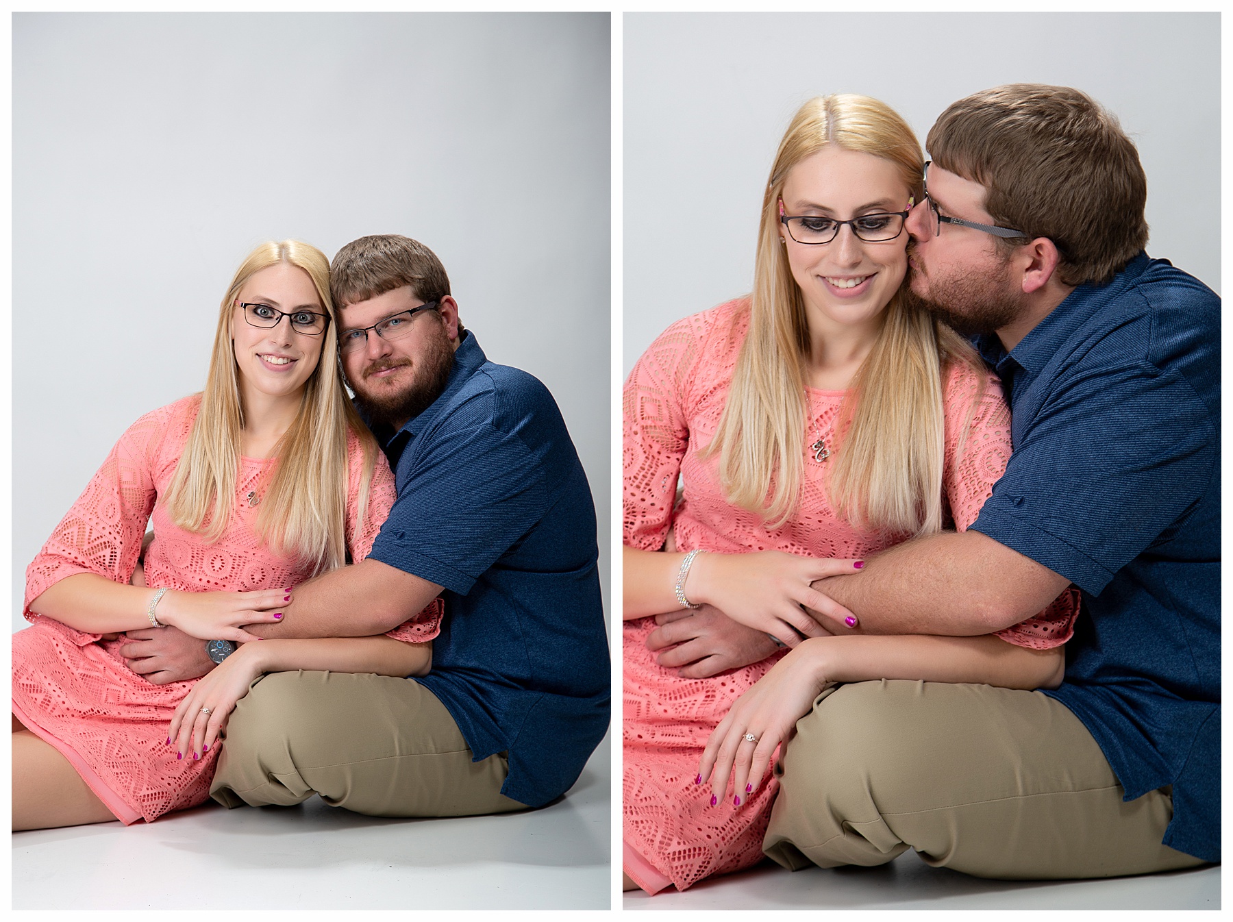 Classic Studio Engagement pictures