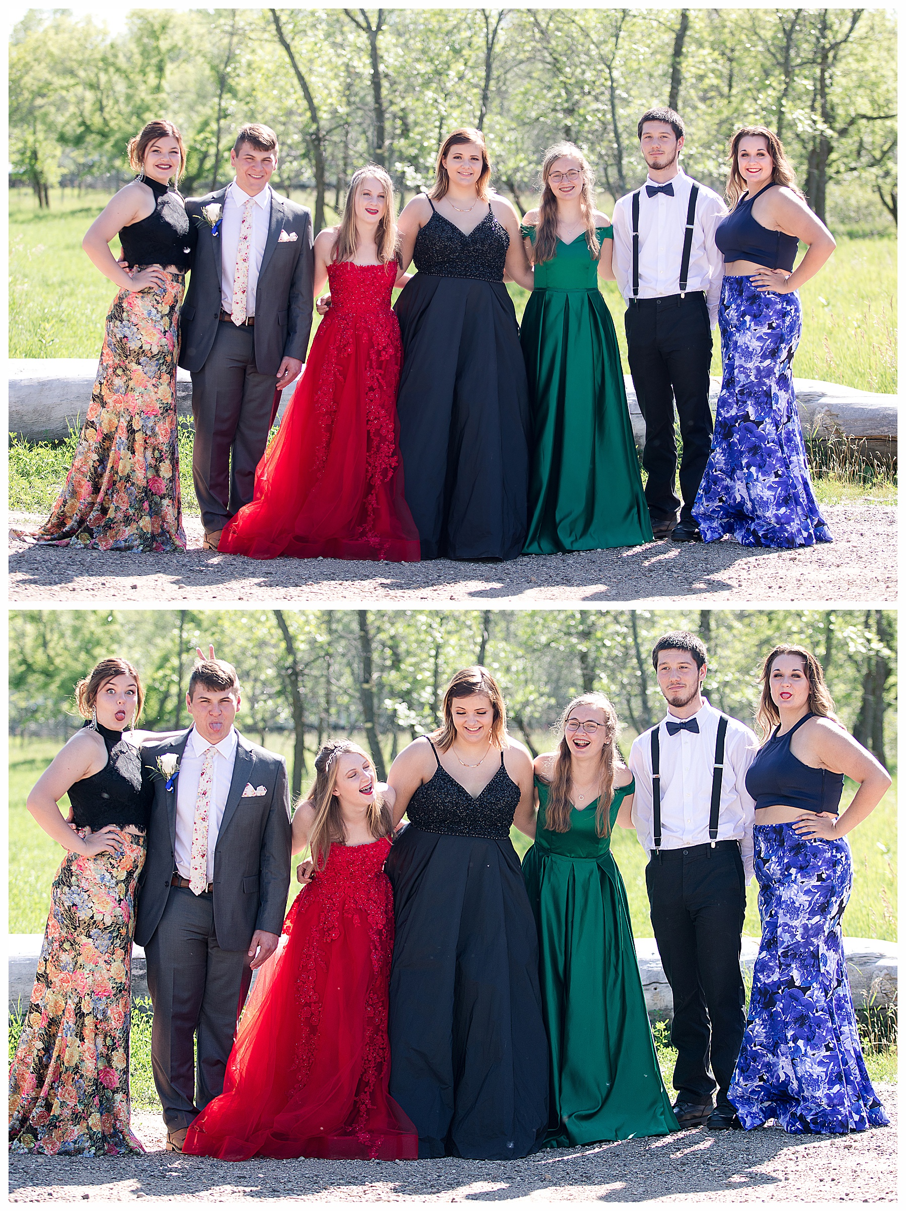 group prom pictures