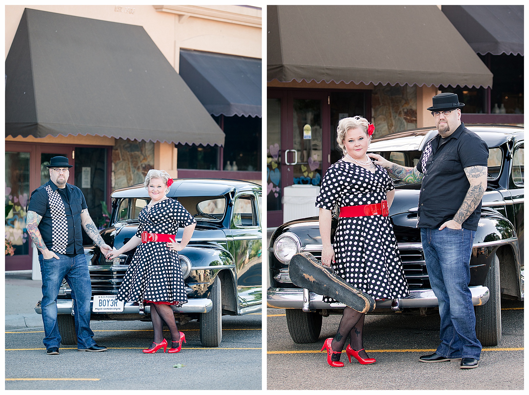 Bonnie and Clyde  engagement pictures