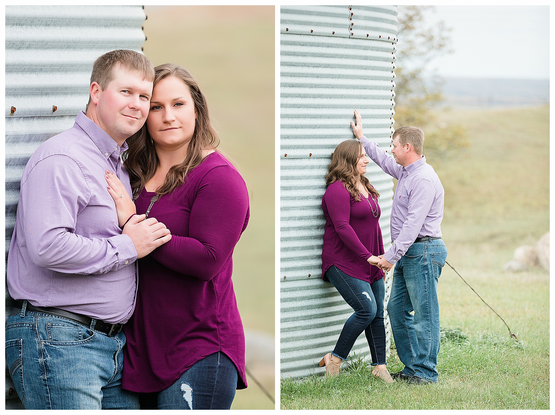 Engagement pictures Bismarck North Dakota