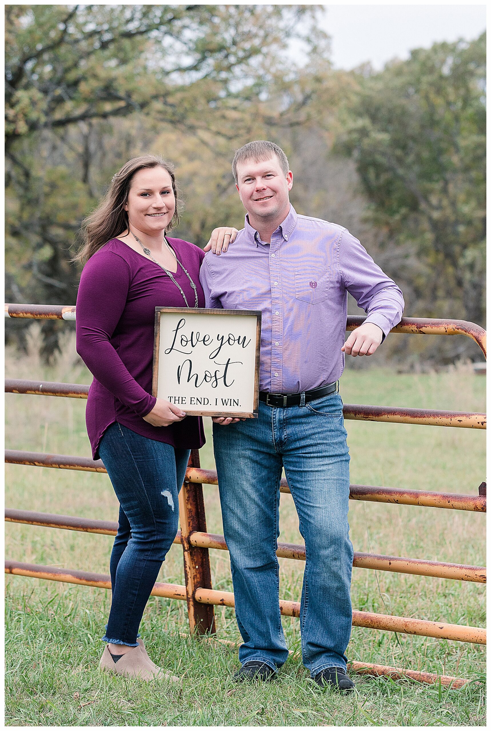 I love you most engagement pictures