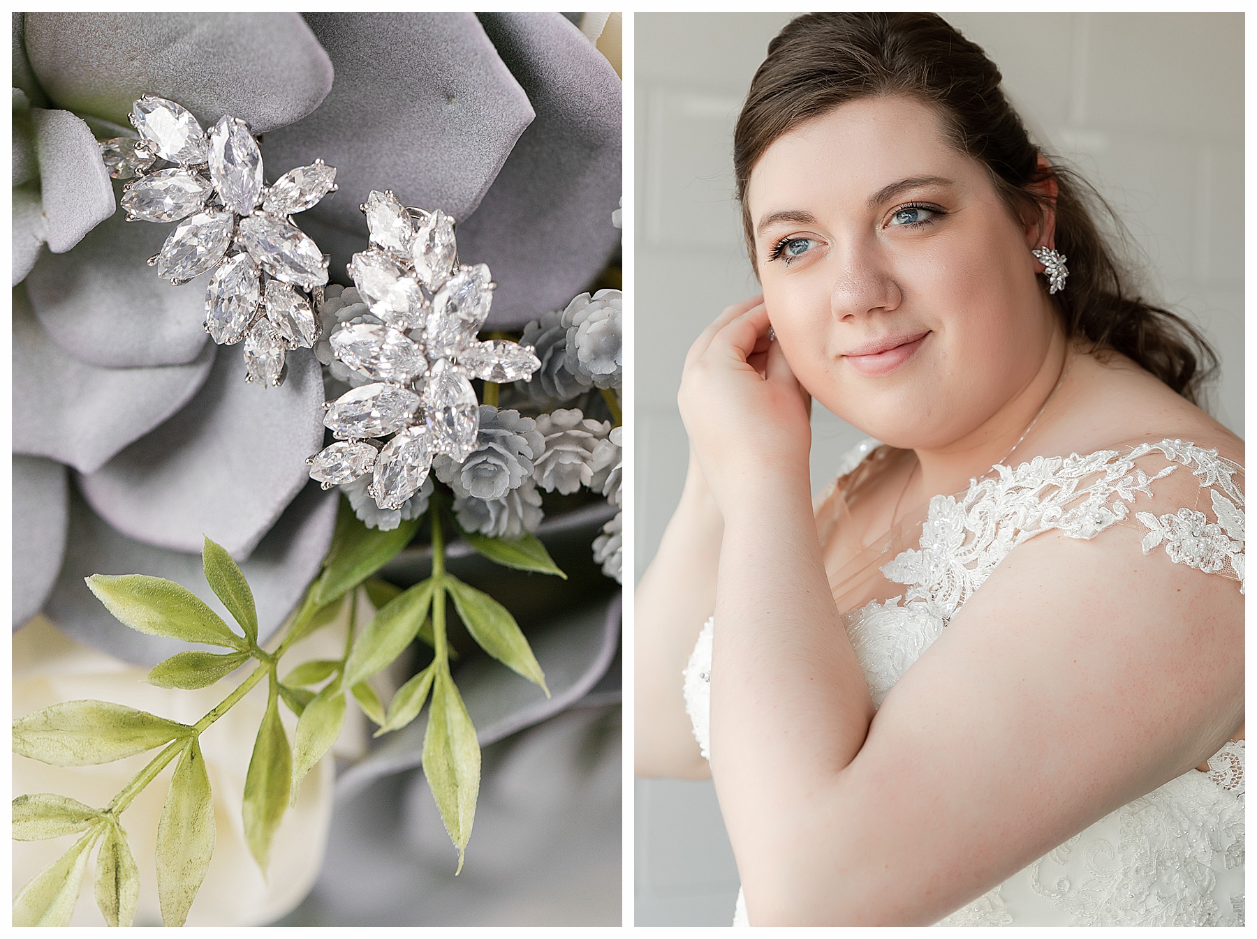 Bride putting earrings on Hazen Wedding Photographer
Special Hazen Wedding