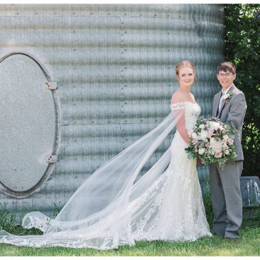 Wonderful windy summer wedding