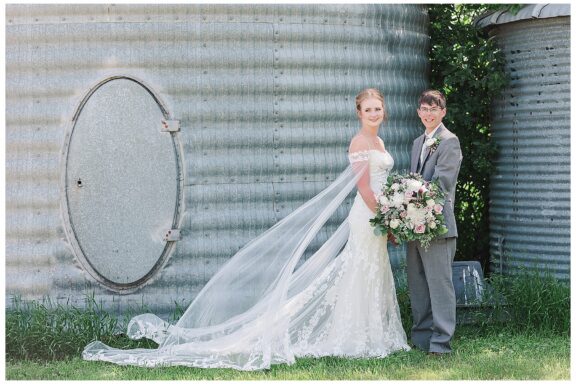 Wonderful windy summer wedding